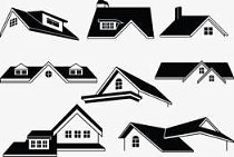 Roofs White Transparent, Vector Roof, Roof Clipart, Vector ...